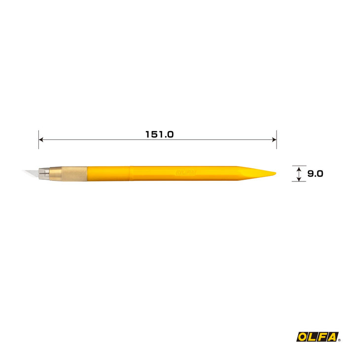 Olfa 216Bsy 黃色設計師刀 - 非常適合文具使用