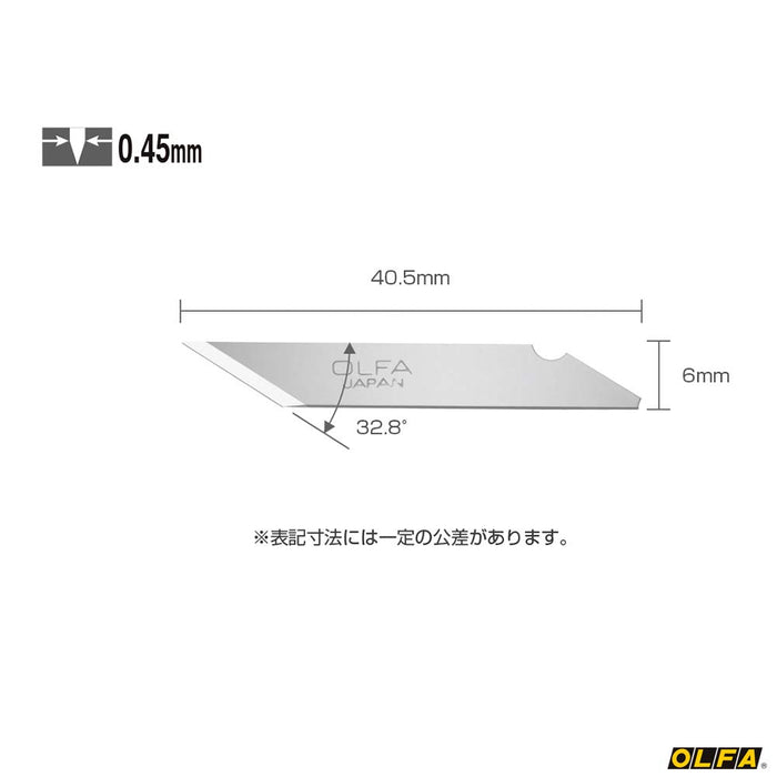 Olfa 藝術刀替換刀片包 25 件 XB10 由 Olfa