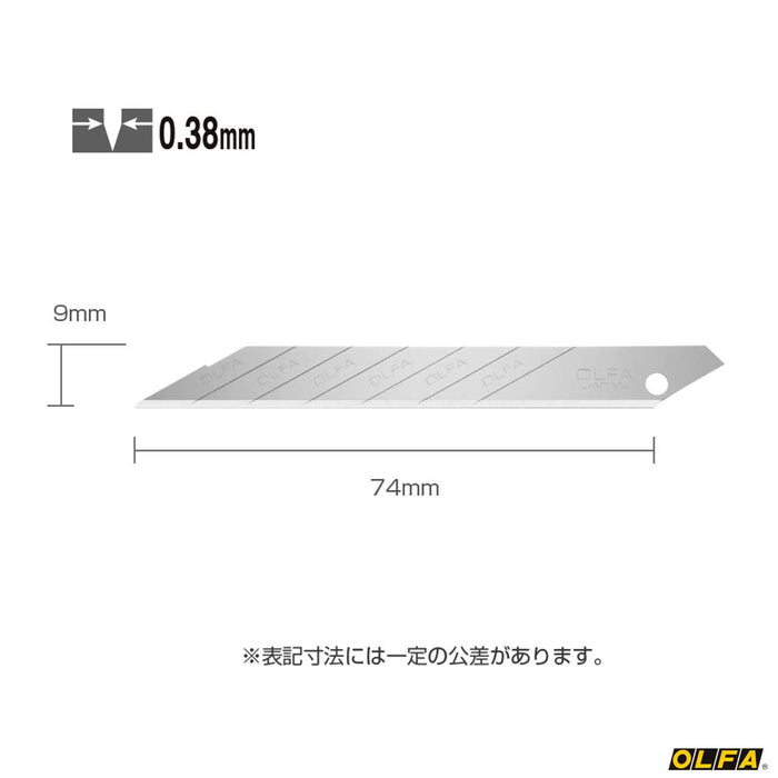 Olfa 手工切割机备用刀片 10 件装 型号 XB141 Olfa