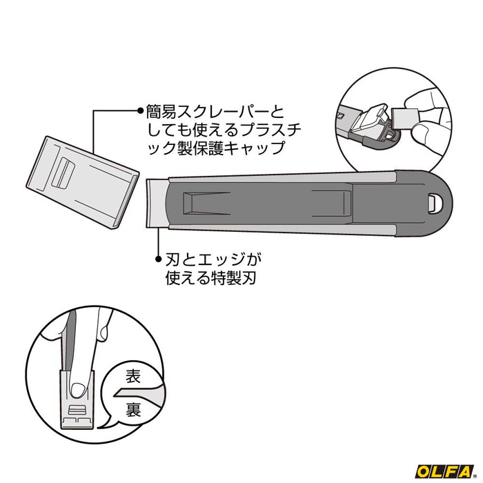 Olfa T-25 Iron Claw Scraper High-Quality Durable Tool by Olfa