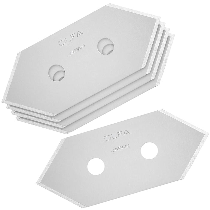 Olfa Matte Cutter Replacement Blade 45 Degree 5-Piece Set XB45