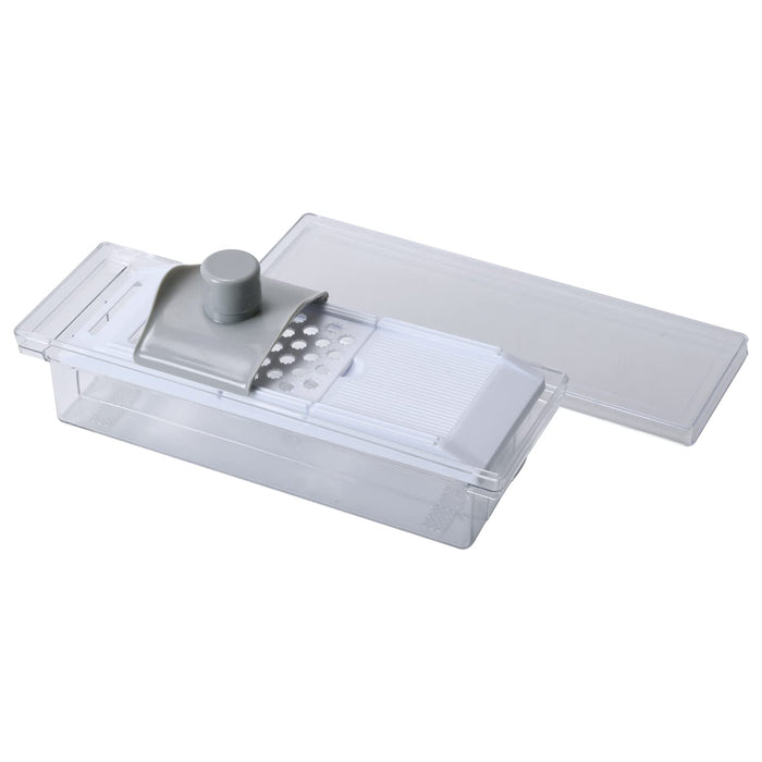 Pearl Metal Grater Slicer Julienne Set with Container and Holder C-1074-Kiichin - The #1 Place for Japanese Goods in Your Hand!