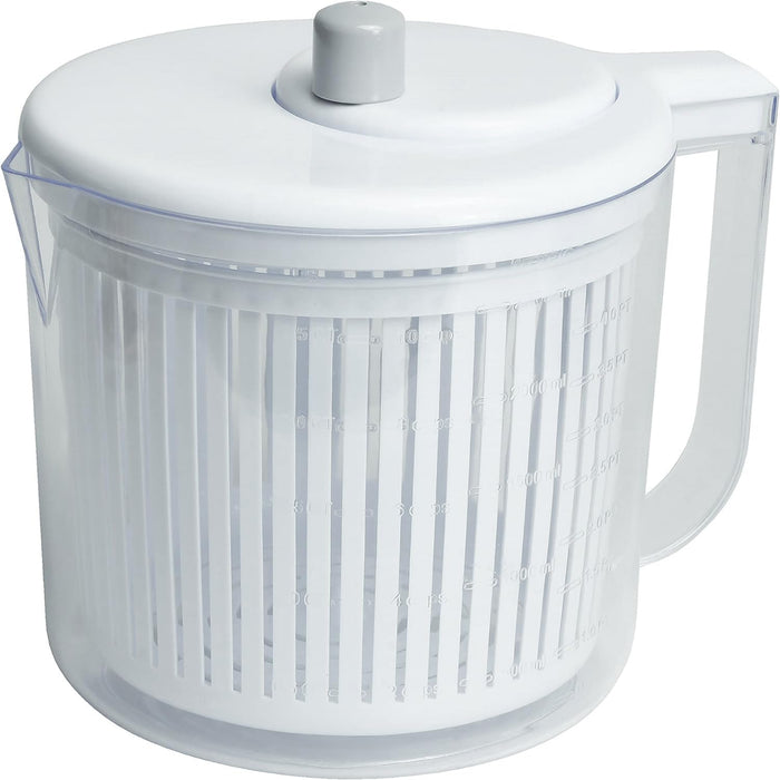 Pearl Metal Simplice C-1066 Plastic Vegetable Drainer Lightweight Durable-Kiichin - The #1 Place for Japanese Goods in Your Hand!