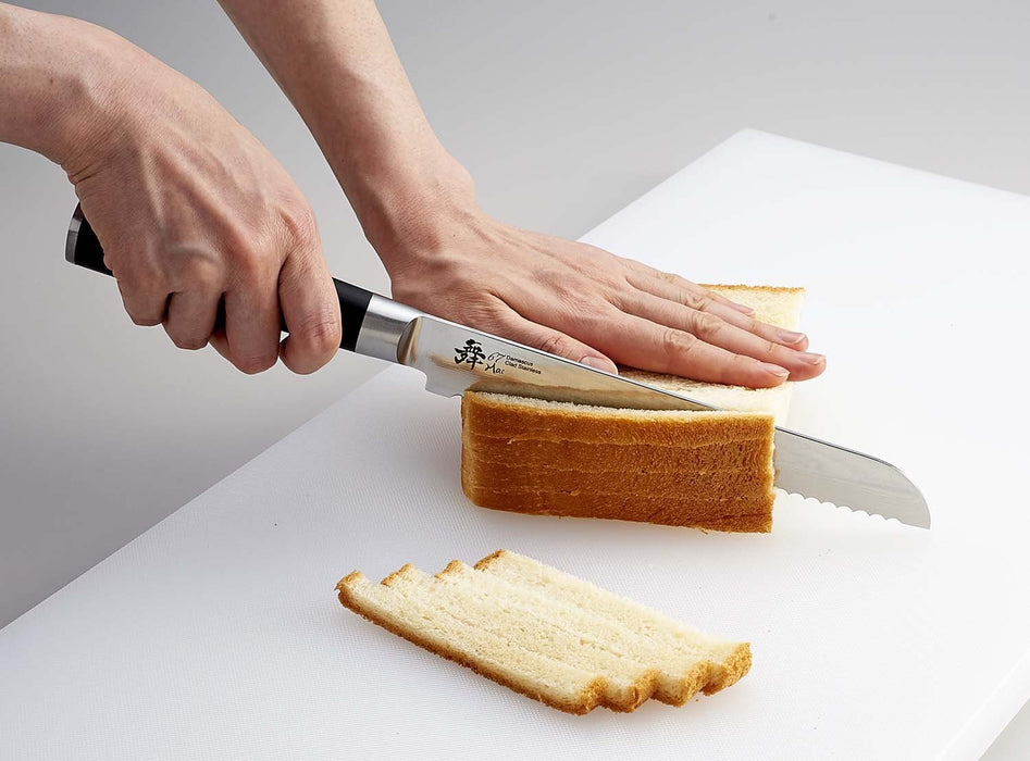 Pearl Metal Mai 67 Layer Damascus Bread Knife 8Cr15Mov F-1235-Kiichin - The #1 Place for Japanese Goods in Your Hand!