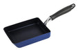 Pearl Metal Tamagoyaki Pan 13x18cm Blue Diamond Coat IH Compatible HB-6006-Kiichin - The #1 Place for Japanese Goods in Your Hand!