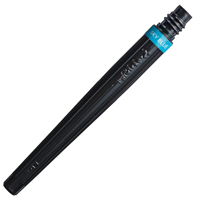 Pentel Art Brush XFR-110 Sky Blue Brush Pen Set of 10-Kiichin - The #1 Place for Japanese Goods in Your Hand!