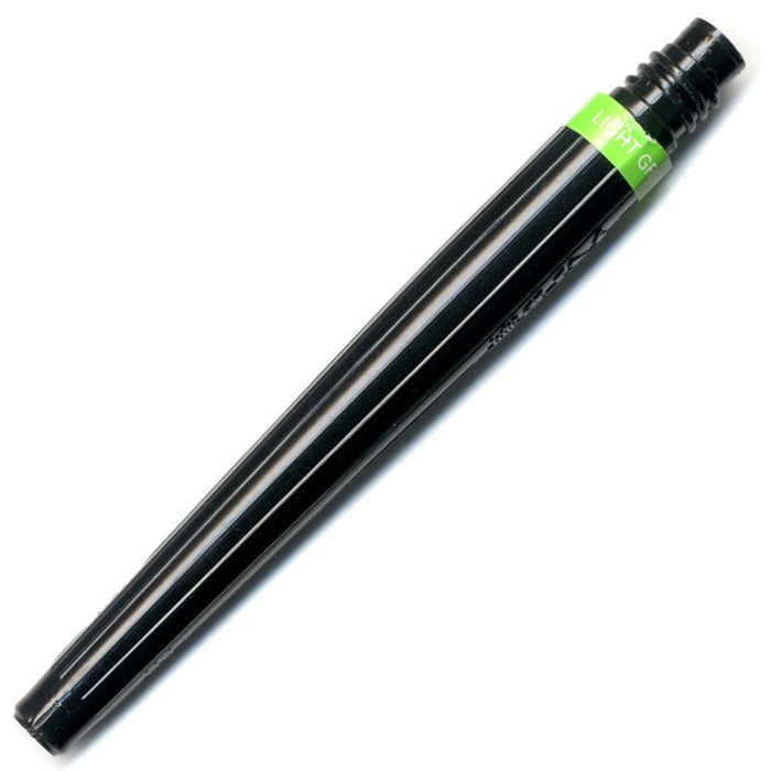 Pentel Art Brush XFR-111 Set Brush Pen Cartridge in Light Green 10 Pack-Kiichin - The #1 Place for Japanese Goods in Your Hand!