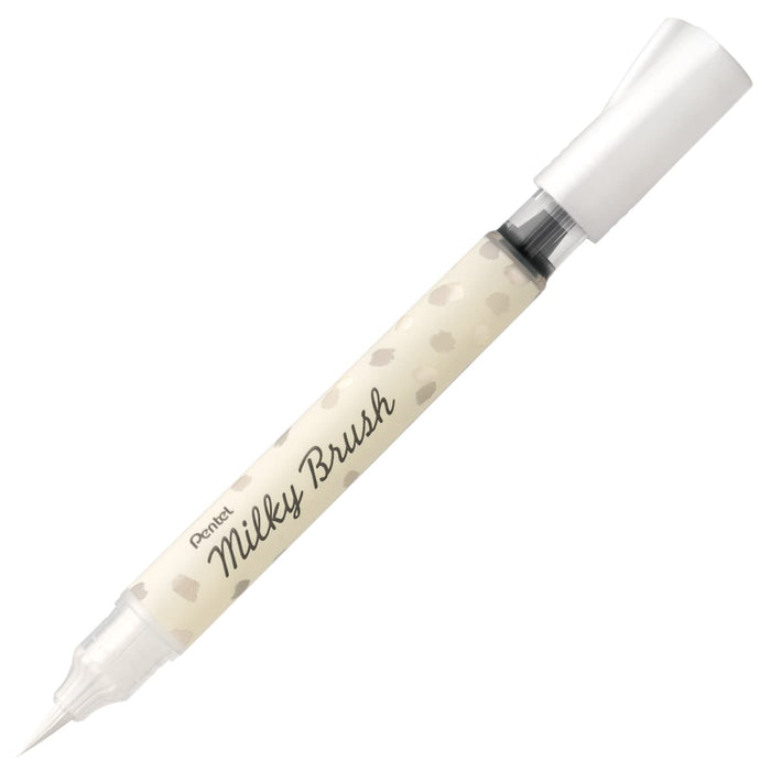 Pentel White Milky Brush Pen Xgfh-Pw Color Brush by Pentel