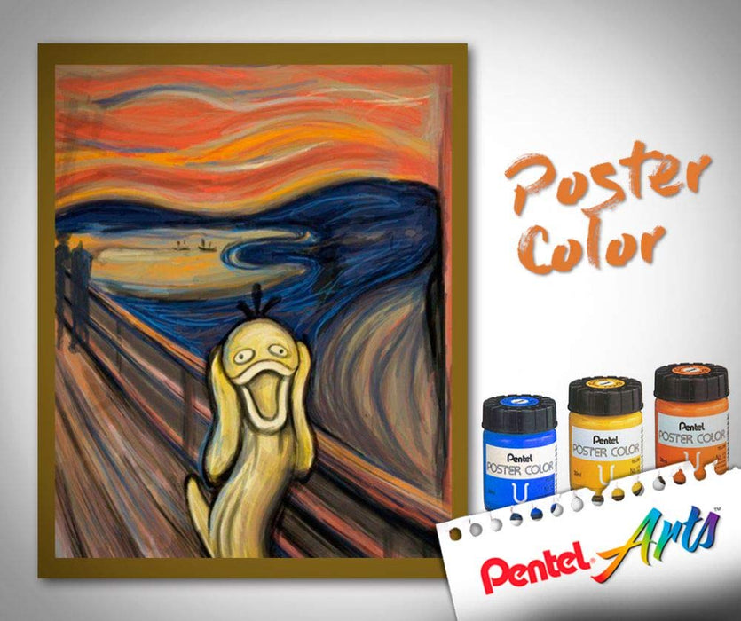 Pentel Enogu U Gold Poster Color WPU2T90D for Vibrant Art and Design