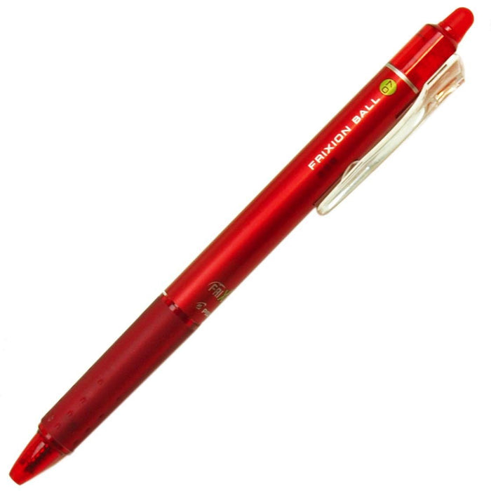 Pilot Pentel Frixion Ball Knock 07 Red Ballpoint Pen Lfbk-23Fr