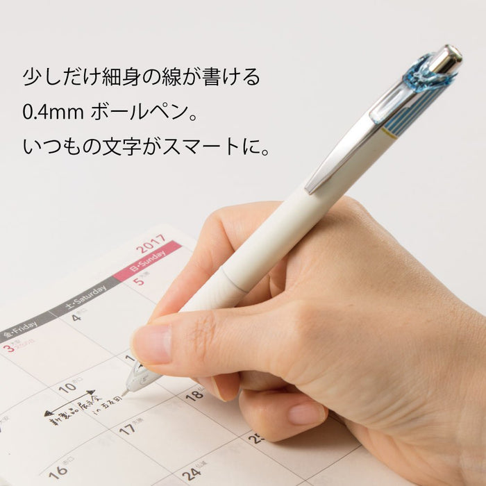 Pentel Energel Klena 04 凝胶圆珠笔 5 支装 萨克斯蓝色