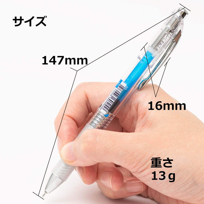 Pentel Energel 藍色凝膠墨水原子筆 0.5 筆尖 10 支裝