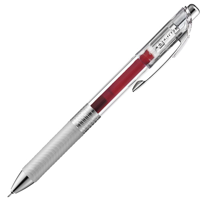 Pentel Energel Infree 0.4mm Burgundy Gel Ink Ballpoint Pen Pack of 5