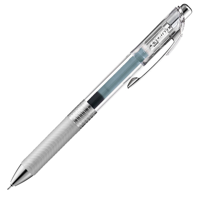 Pentel Energel Infree 0.5mm 中性墨水笔 粗灰色 10 支装 - BLN75TL-N2