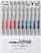 Pentel EnerGel Infree 0.7mm Gel Ink Ballpoint Pen 10 Colors Pack-Kiichin - The #1 Place for Japanese Goods in Your Hand!