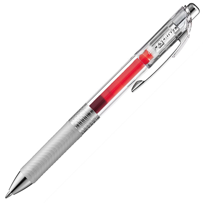 Pentel Energel Infree 0.7 毫米紅色中性墨水原子筆 10 支裝