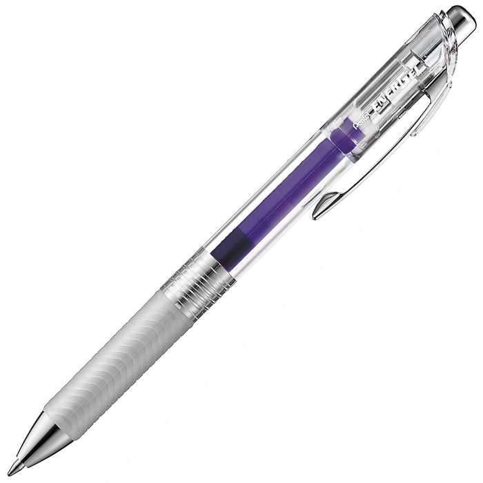 Pentel Energel Infree 紫羅蘭色凝膠墨水原子筆 0.7 毫米 10 支裝