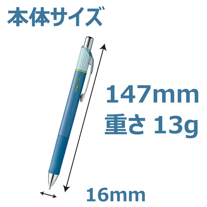 Pentel Energel Klena 04 中性墨水原子筆藍色黑色 10 支裝