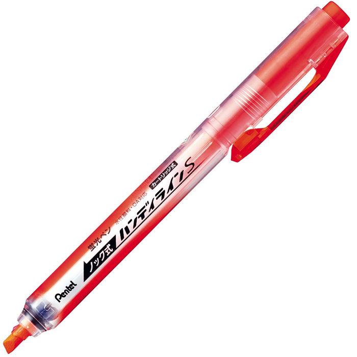 Pentel Handy Line S Sxns15-F 10-Pack Orange Highlighters