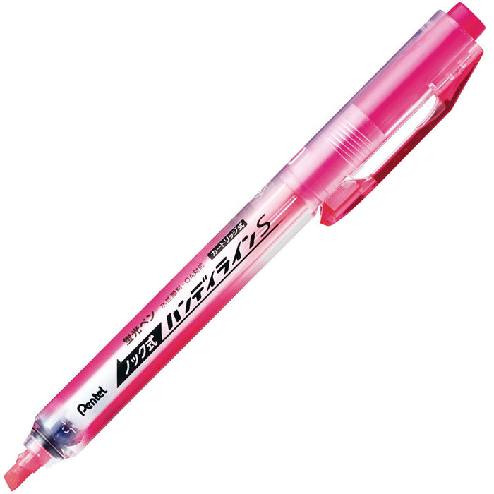 Pentel 10-Pack Pink Axis Handy Line S Sxns15-P Highlighter