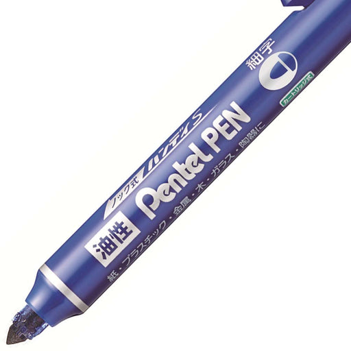 Pentel Fine Point Blue Permanent Marker Handy S Pentelpen 10 Piece NXS15-CP-Kiichin - The #1 Place for Japanese Goods in Your Hand!