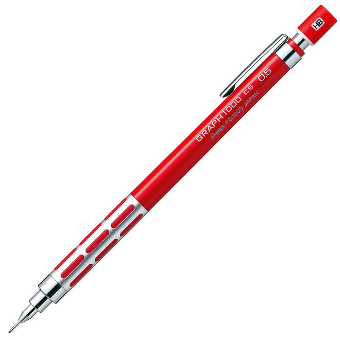 Pentel Graph 1000Cs 紅色自動鉛筆 - XPg1005Csb 版