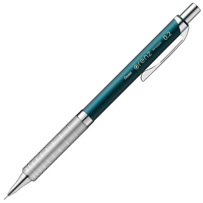 Pentel Orens Metal Grip 02 Mechanical Pencil in Turquoise Blue XPP1002G2-S2