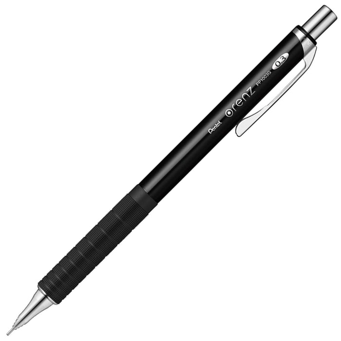 Pentel Black Orens Metal Grip 03 Mechanical Pencil XPP1003G2-A