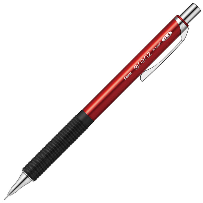 Pentel Orens 紅色自動鉛筆帶金屬握把 03 Xpp1003G2-B