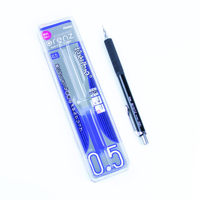 Pentel Orens 金属握把自动铅笔 05 Xpp1005G2-A 黑色