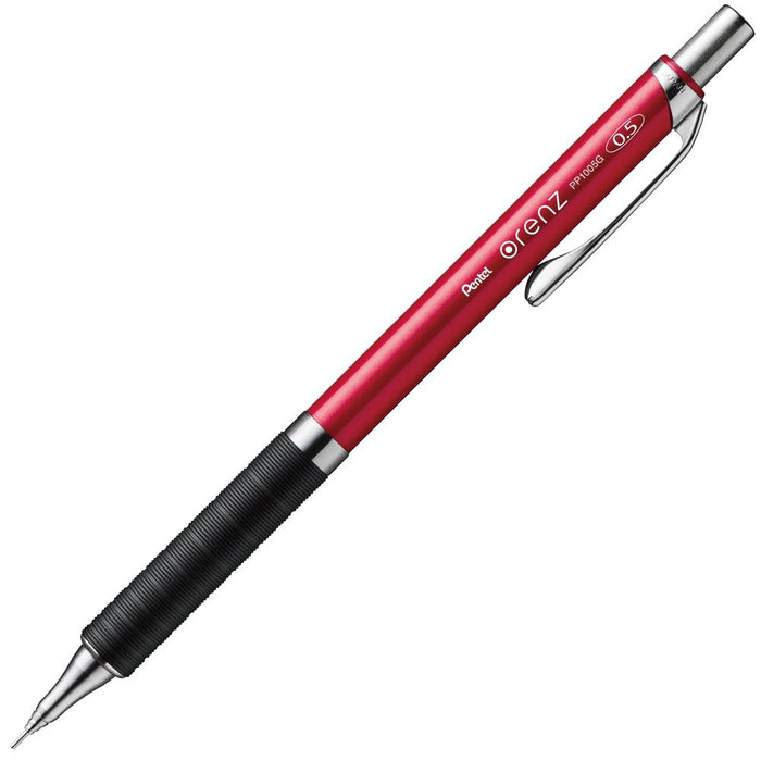 Pentel Orens 0.5 金属握把自动铅笔 红色 - XPP1005G-B