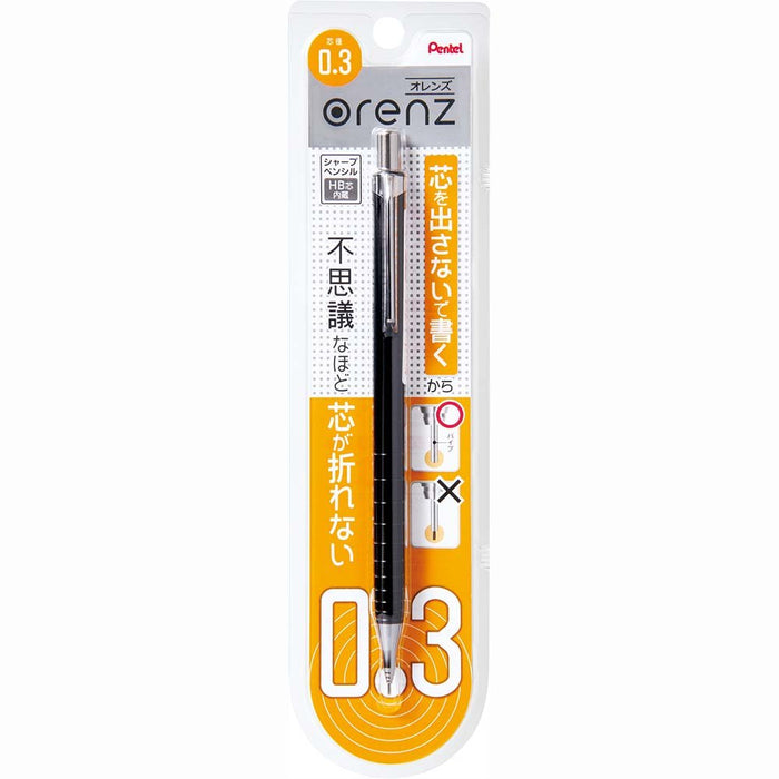 Pentel Orens Xpp503-A 自動鉛筆 0.3 毫米筆尖尺寸黑色