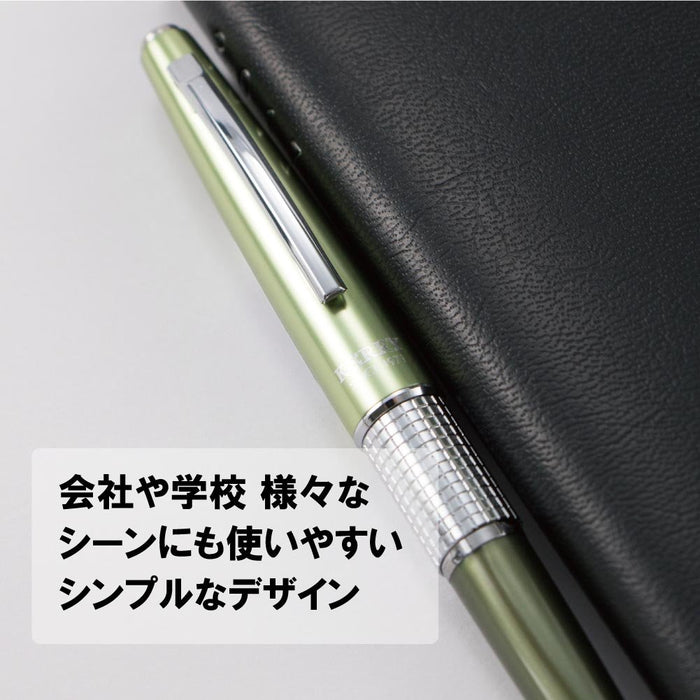 Pentel P1035-Kd Olive Green Mechanical Pencil CapType Kelly Perpetual Cil Shaft