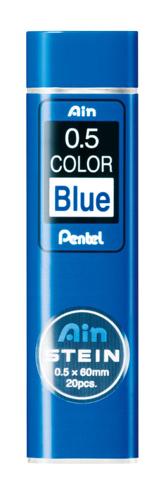 Pentel Blue Stein Mechanical Pencil Refill Lead 0.5mm 10-Piece Set