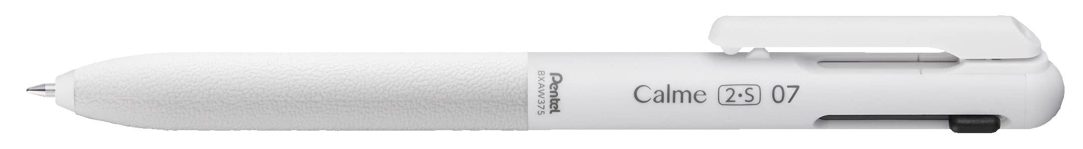 Pentel 0.7mm Calme Multifunctional Ballpoint Pen 0.5 Sharp Grayish White - Bxaw375W