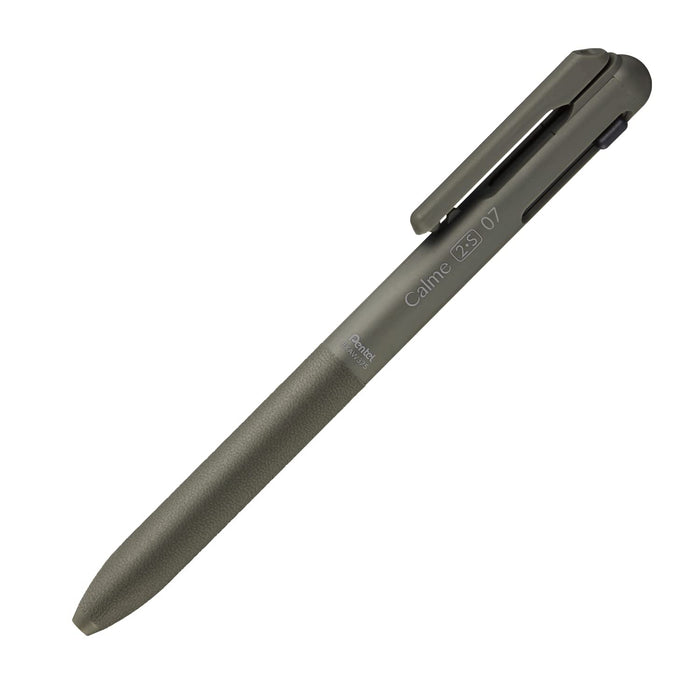 Pentel Calme Multifunctional Ballpoint Pen - Sharp 0.5 & 0.7 Khaki Bxaw375D