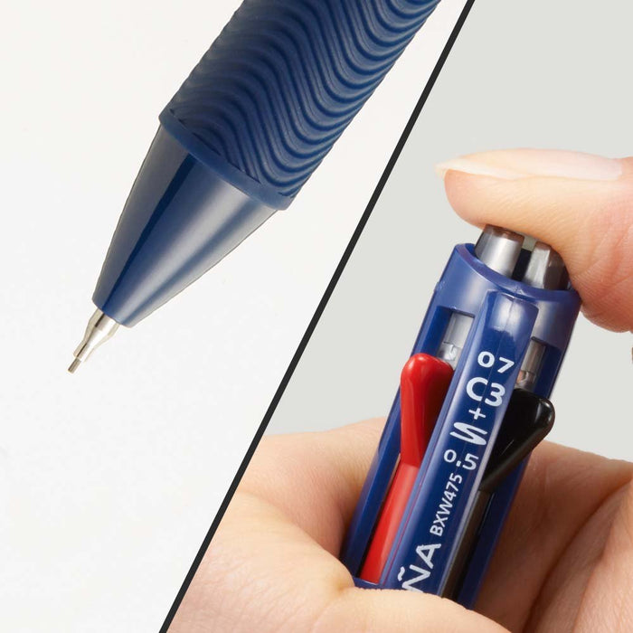 Pentel Vicuna BXW475C Multifunctional Pen Blue Axis