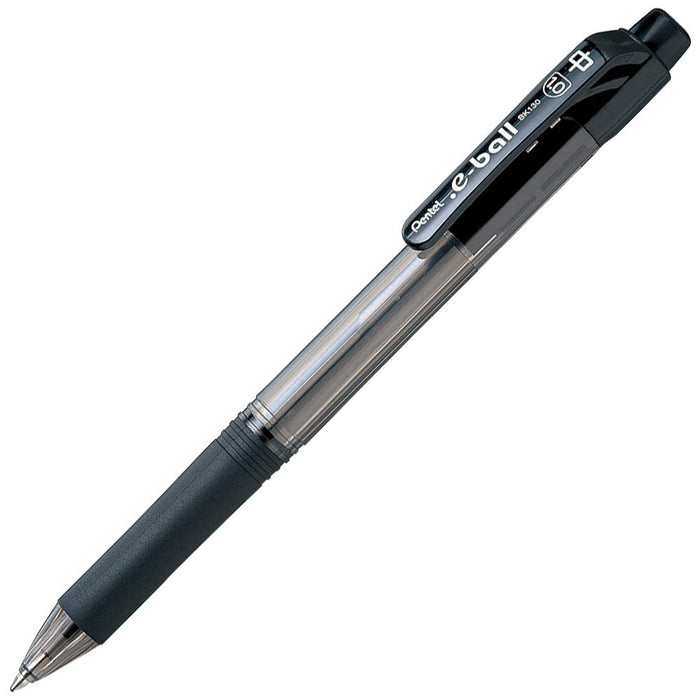 Pentel Dot E-Ball Oil-Based Black Ballpoint Pen 1.0mm 5 Pack - XBK130-A