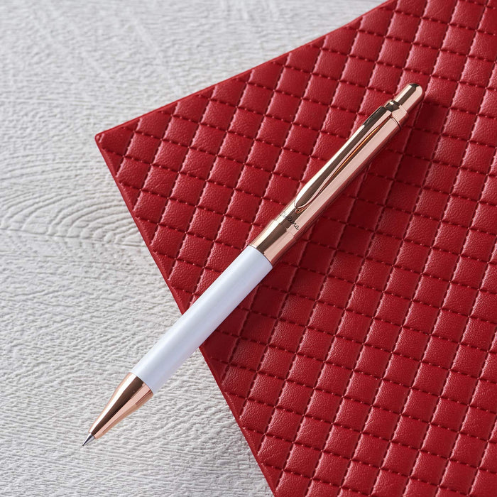 Pentel Vicuna Ex Sierra Bx3005Cw 原子筆 0.5 毫米筆尖白色筆筒 28 克重量