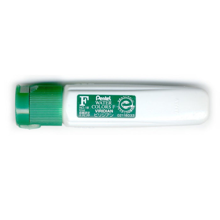 Pentel Viridian 水彩颜料 F WFCT18 5 件套