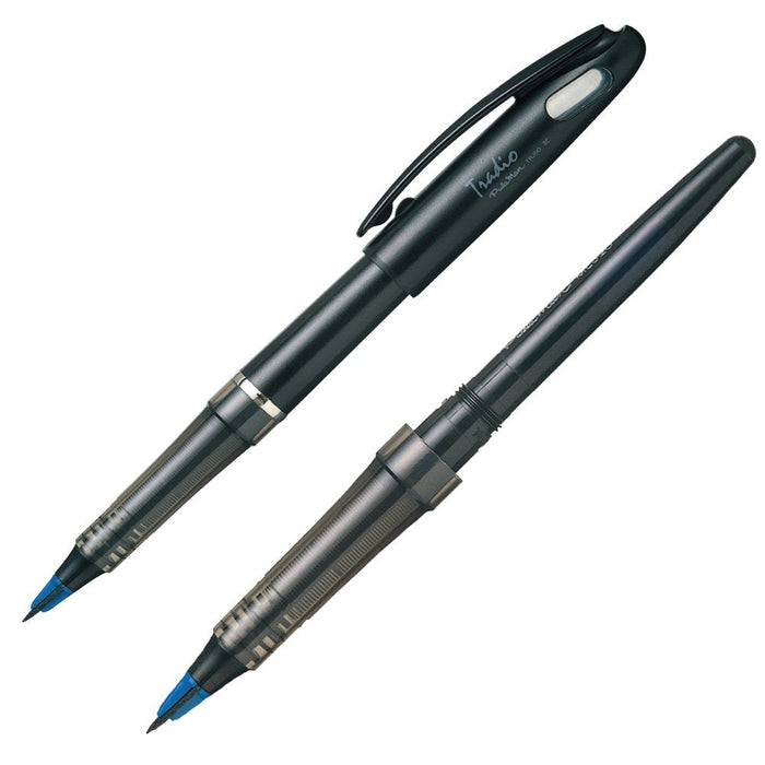 Pentel Tradiopraman Blue Refill Set Water-Based Ink Pen - AMZ-TRJ50-CR-Kiichin - The #1 Place for Japanese Goods in Your Hand!