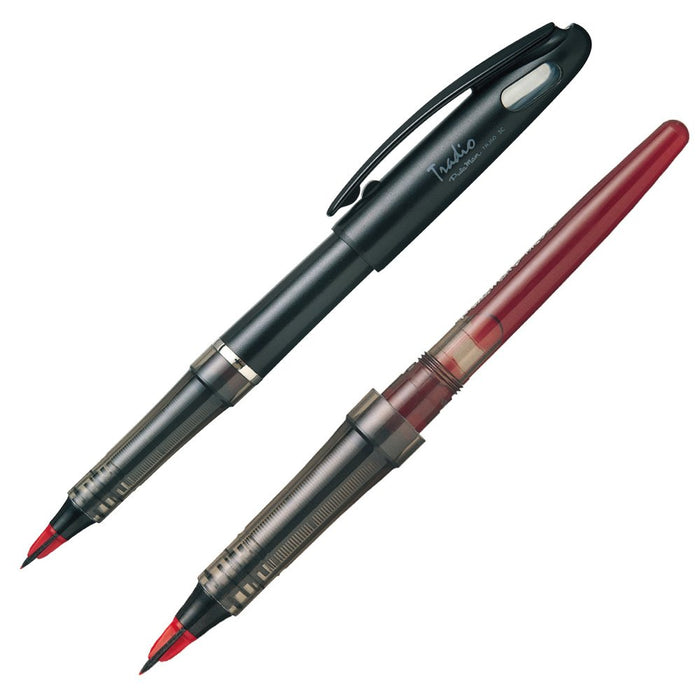 Pentel Tradiopraman Red Refill Set Water-Based Pen Amz-Trj50-Br