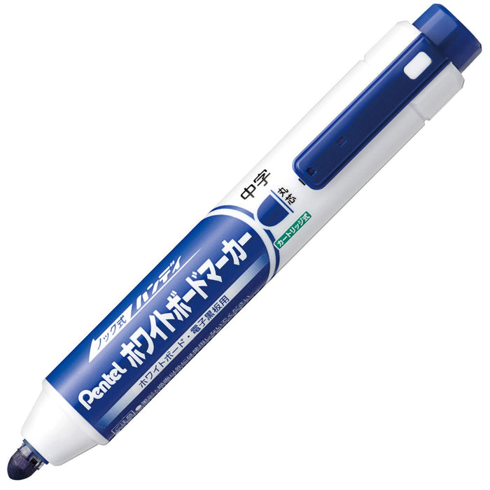 Pentel MWXN5M-C Blue Whiteboard Marker Set of 10 Handy