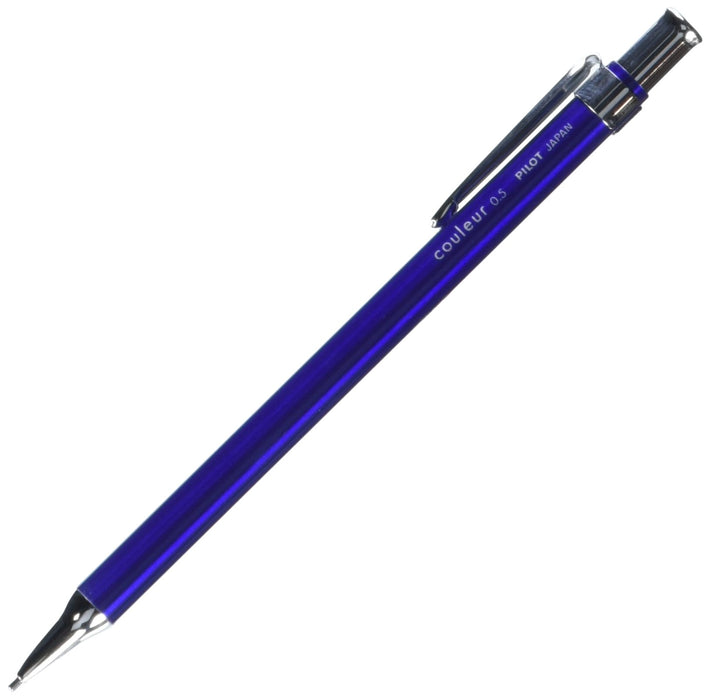 Pilot Mini 自动铅笔 0.5 毫米 金属蓝色 冷却器 型号 HCL-50R-ML