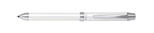 Pilot 2+1 Ridge Pearl White Multifunctional Extra Fine Writing Instrument 0.5mm - 134.2X10.5mm 22g