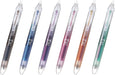 Pilot Frixion Ball 3 Slim 0.38mm 3-Color Clear Body Ballpoint Pen LKFBS60UF-Kiichin - The #1 Place for Japanese Goods in Your Hand!