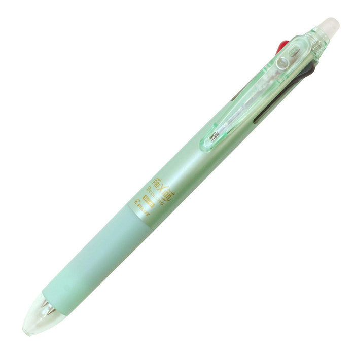 Pilot 3-Color Disappearing Ink Frixion Ballpoint Pen Slim 0.38 Pearl Green