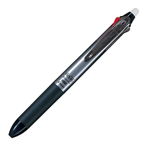 Pilot Frixion Ball 3 Slim 0.5 3-Color Ballpoint Pen Gunmetal Disappears When Rubbed