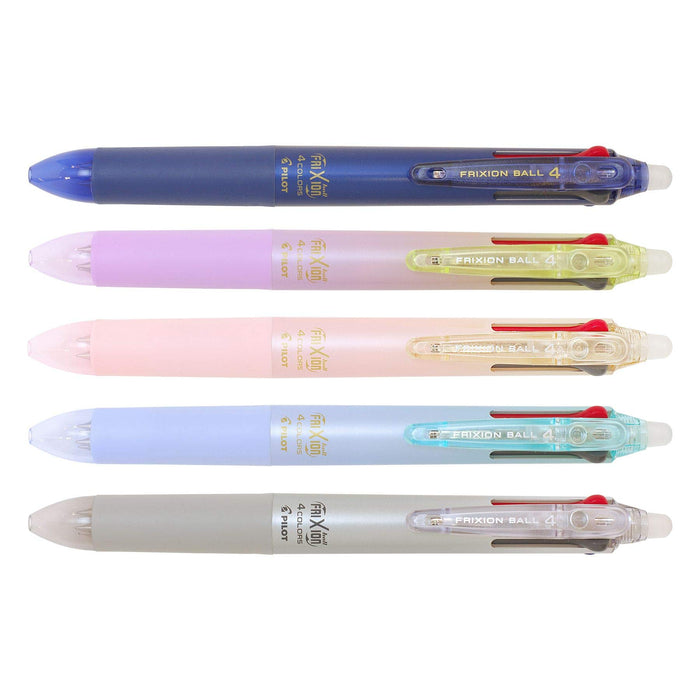 Pilot Slim Frixion 4-Color Ballpoint Pen 0.38mm Gradient Pink - LKFB-80UF