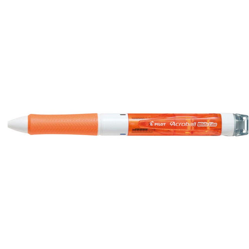 Pilot Acroball 3 Color 0.7mm Ballpoint Pen with Correction Tape Clear Orange-Kiichin - The #1 Place for Japanese Goods in Your Hand!